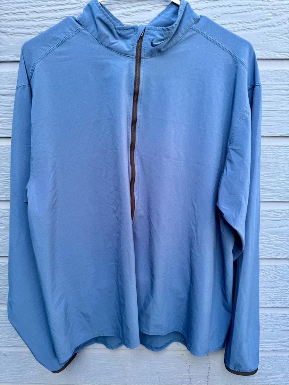 Nike Windbreaker Pullover Dri Fit 3/4 Zip Anorak Men’s Size L Early 2000s